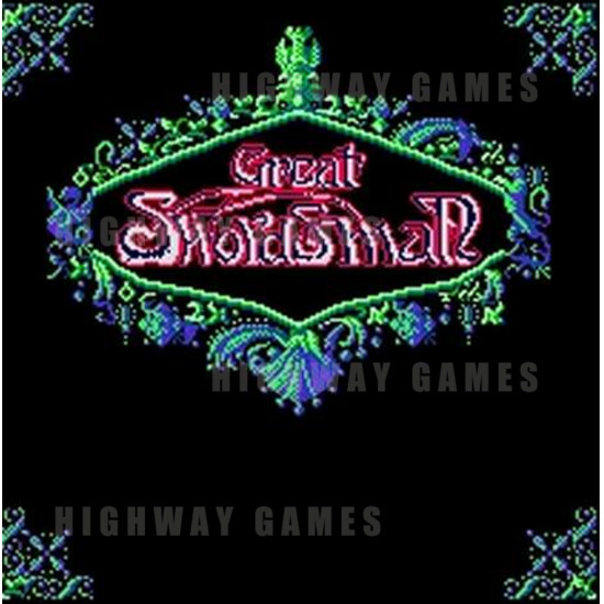 Great Swordman - Title Screen 29KB JPG