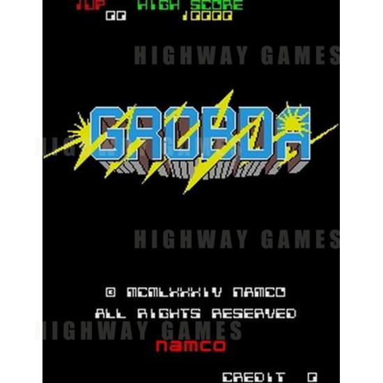 Grobda - Title Screen 18KB JPG