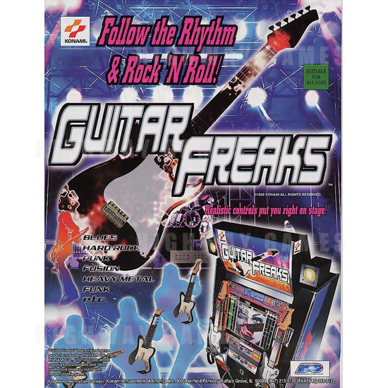 GuitarFreaks - Brochure Front