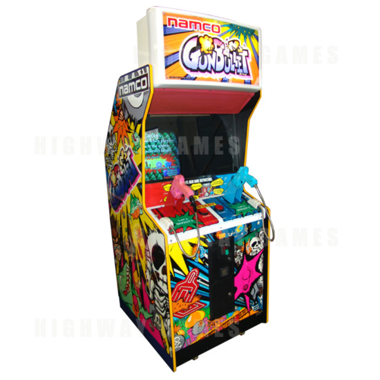 Gun Bullet SD Arcade Machine - Full View