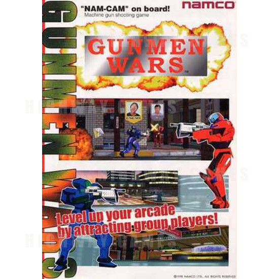Gunmen Wars - Brochure Front
