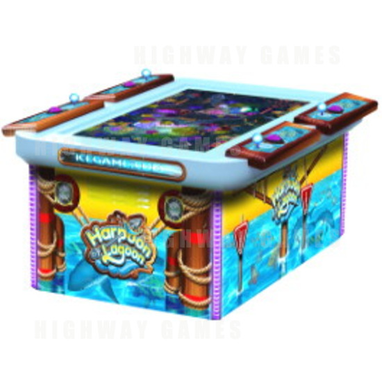 Harpoon Lagoon Ticket Redemption Arcade Machine - Harpoon Lagoon Cabinet