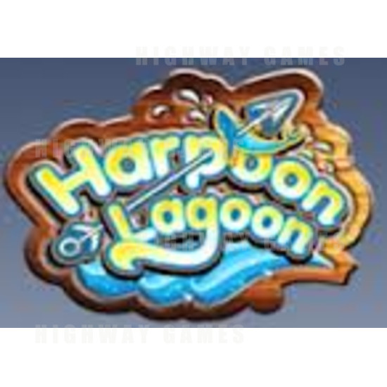 Harpoon Lagoon Ticket Redemption Arcade Machine - Logo