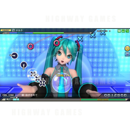 Hatsune Miku: Project Diva Arcade Machine - Screenshot