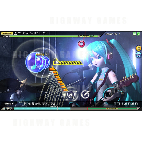 Hatsune Miku: Project Diva Future Tone Arcade Machine - Screenshot 2