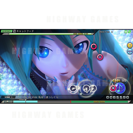 Hatsune Miku: Project Diva Future Tone Arcade Machine - Screenshot 3