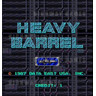 Heavy Barrel - Title Screen 39KB JPG