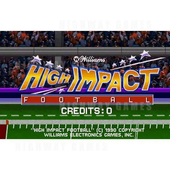High Impact Football - Title Screen 64KB JPG