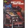 High Speed 2: The Getaway Pinball (1992) - Brochure Front