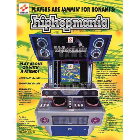 HipHopMania - Brochure Back