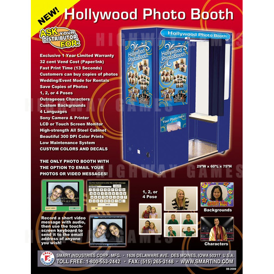 Hollywood Photo Booth - Brochure