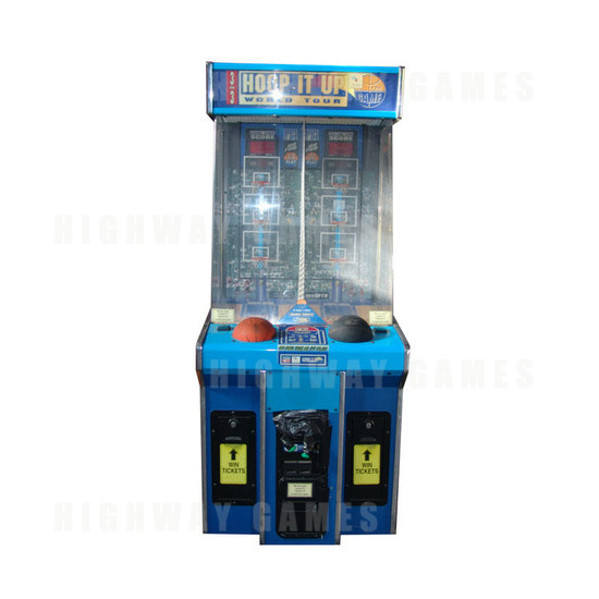 Hoop it Up Basketball Redemption Machine - Front View