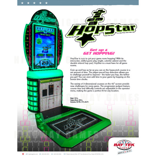 HopStar Arcade Machine - HopStar Arcade Machine Brochure