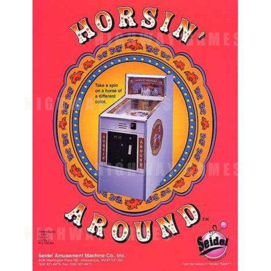 Horsin' Around - Brochure Front