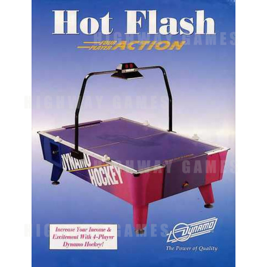 Hot Flash DX - Brochure Front