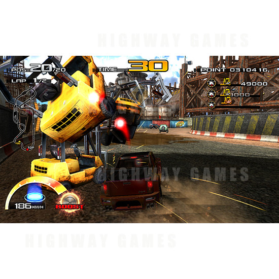 Hummer: Extreme Edition Arcade Machine - Screenshot