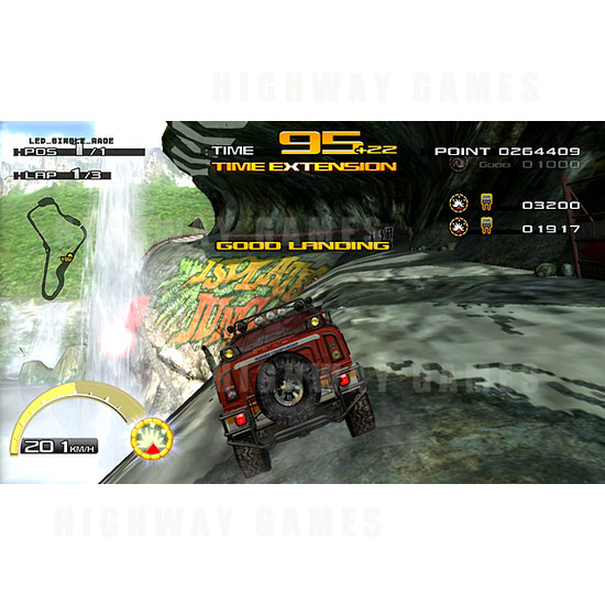 Hummer: Extreme Edition Arcade Machine - Screenshot