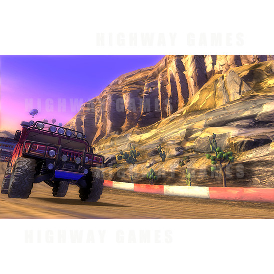 Hummer: Extreme Edition Arcade Machine - Screenshot