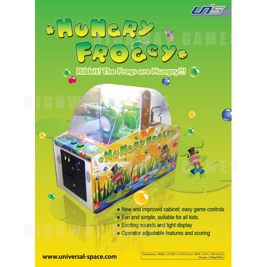 Hungry Froggy - Brochure