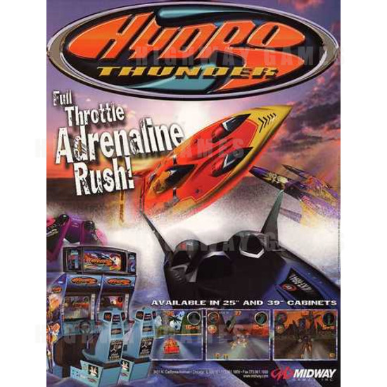 Hydro Thunder SD - Brochure Front