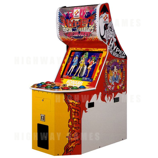 Hyper Bishi Bashi Champ Arcade Machine - Cabinet