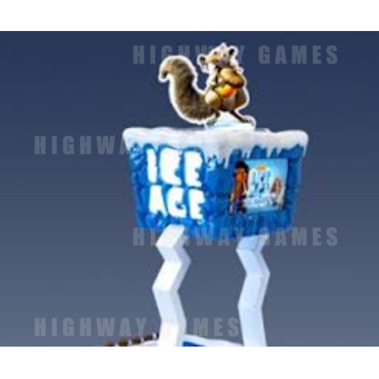 Ice Age: Ice Breaker Arcade Machine - Scrat Marquee