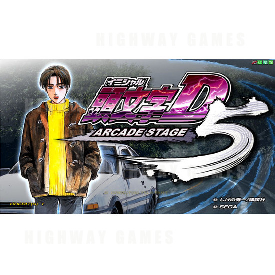 Initial D 5 Arcade Driving Machine - Screenshot