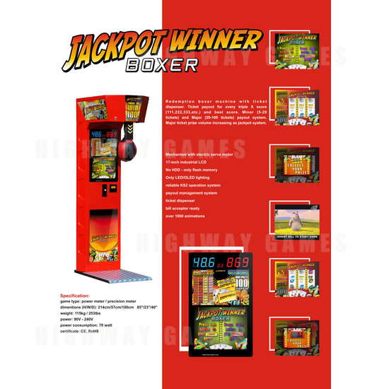 Jackpot Winner Boxer - Brochure