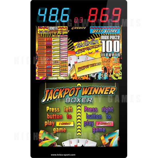 Jackpot Winner Boxer - LCD Screen