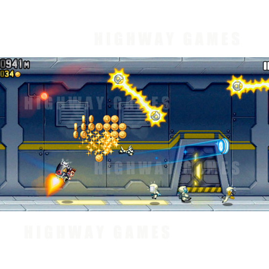 Jetpack Joyride Arcade Machine - Jetpack Joyride Arcade Machine Screenshot