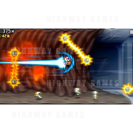 Jetpack Joyride Arcade Machine - Jetpack Joyride Arcade Machine Screenshot