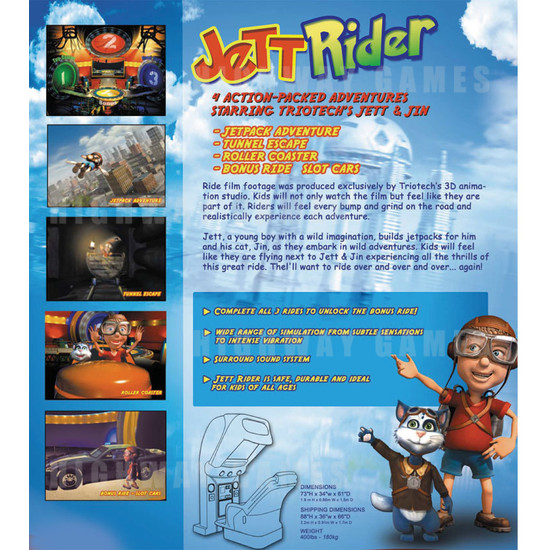 Jett Rider - Flyer Back