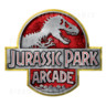 Jurassic Park Arcade Deluxe Motion Edition Machine - Jurassic Park Arcade Machine Logo