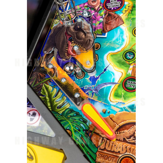 Jurassic Park Pinball Premium Edition (Stern) - Jurassic Park Premium Edition T-Rex Artwork