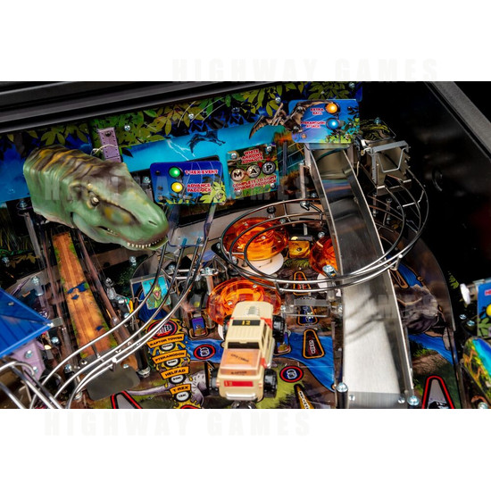 Jurassic Park Pinball Premium Edition (Stern) - Jurassic Park Premium Edition Top Right Playfield