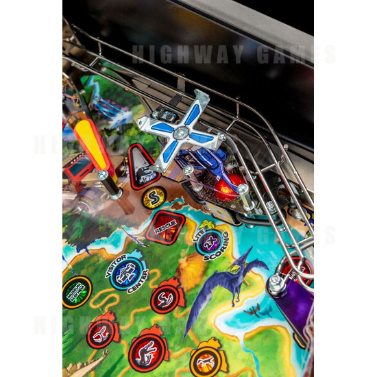 Jurassic Park Pinball Premium Edition (Stern) - Jurassic Park Premium Edition Helicopter Spinner