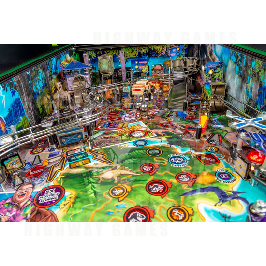 Jurassic Park Pinball Limited Edition (Stern) - Jurassic Park Limited Edition Playfield