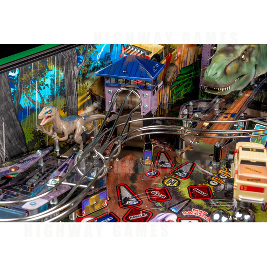 Jurassic Park Pinball Limited Edition (Stern) - Jurassic Park Raptor and Pen