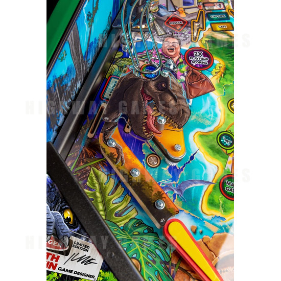 Jurassic Park Pinball Limited Edition (Stern) - Jurassic Park Playfield Artwork