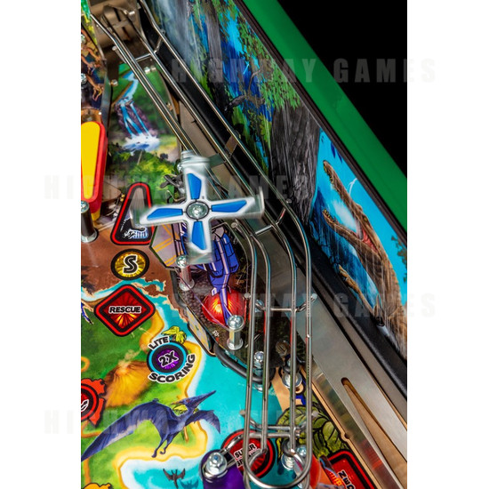 Jurassic Park Pinball Limited Edition (Stern) - Jurassic Park Helicopter Spinner