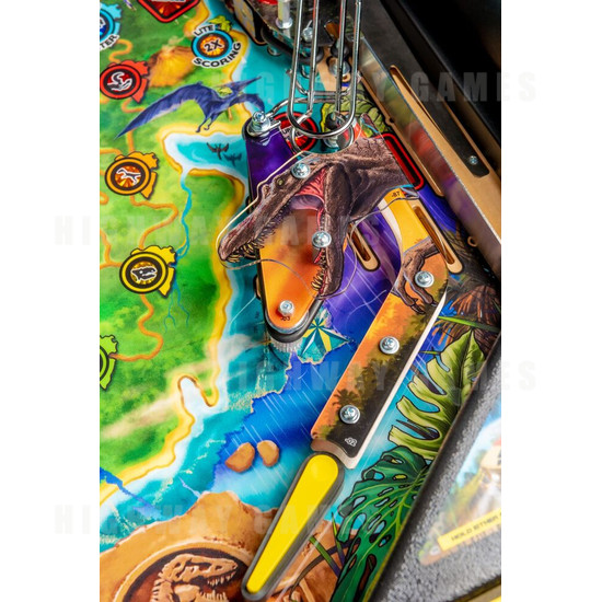 Jurassic Park Pinball Pro Edition (Stern) - Jurassic Park Playfield Artwork