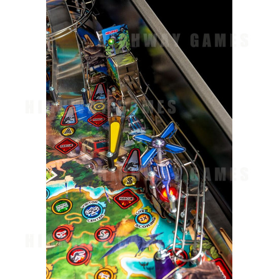 Jurassic Park Pinball Pro Edition (Stern) - Jurassic Park Helicopter Blades (static)
