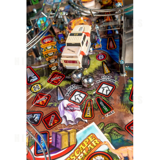 Jurassic Park Pinball Pro Edition (Stern) - Jurassic Park Jungle Adventure Vehicle