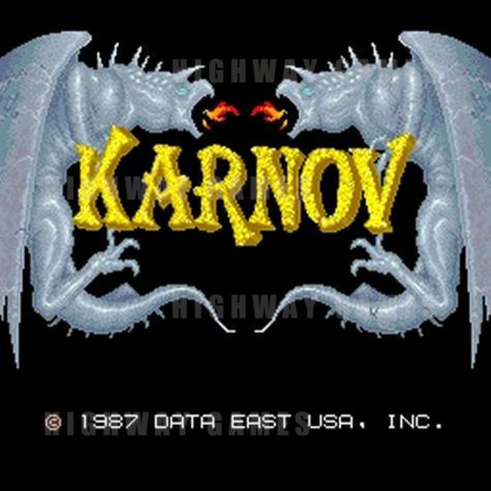 Karnov - Title Screen 30KB JPG