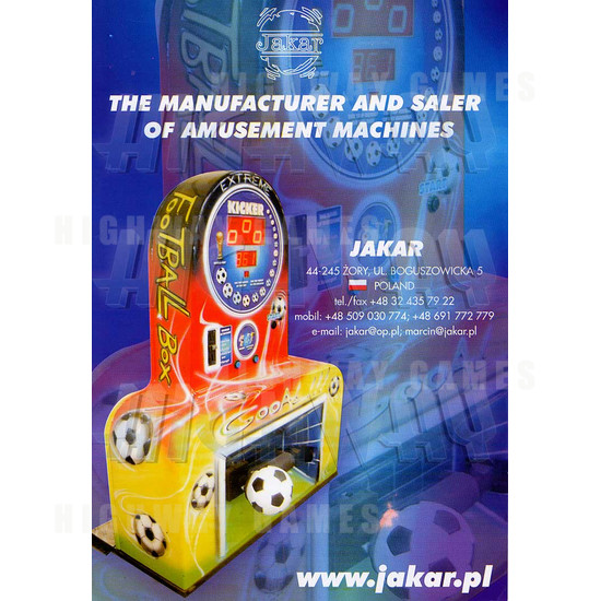Kicker Football Box - Brochure Front
