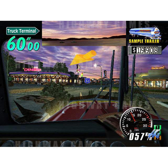 King of Route 66 DX - Screenshot