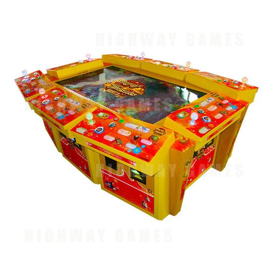King of Treasures Plus 8 Player Arcade Machine - King of Treasures Plus 8 Player Arcade Machine - Angle