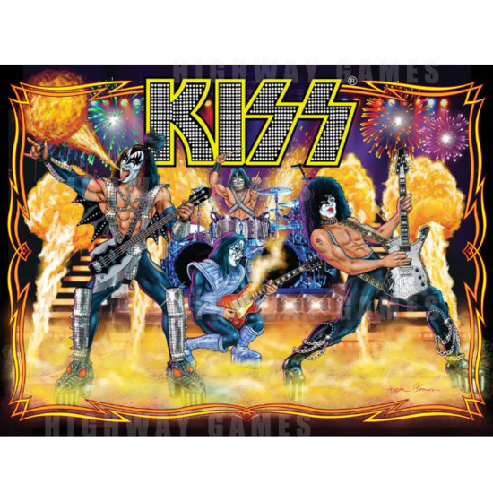 KISS Limited Edition Pinball Machine - KISS Limited Edition Pinball Machine