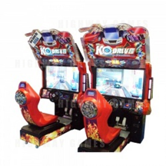 KO Drive Twin Arcade Machine - Twin Cabinet