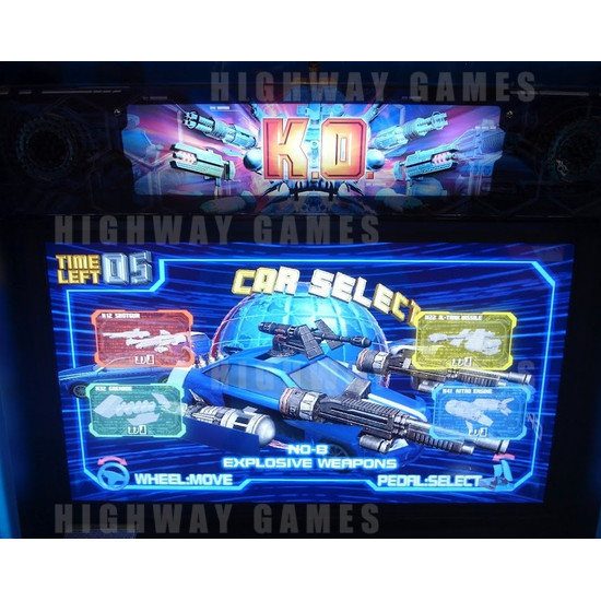 KO Drive Twin Arcade Machine - Screenshot 1
